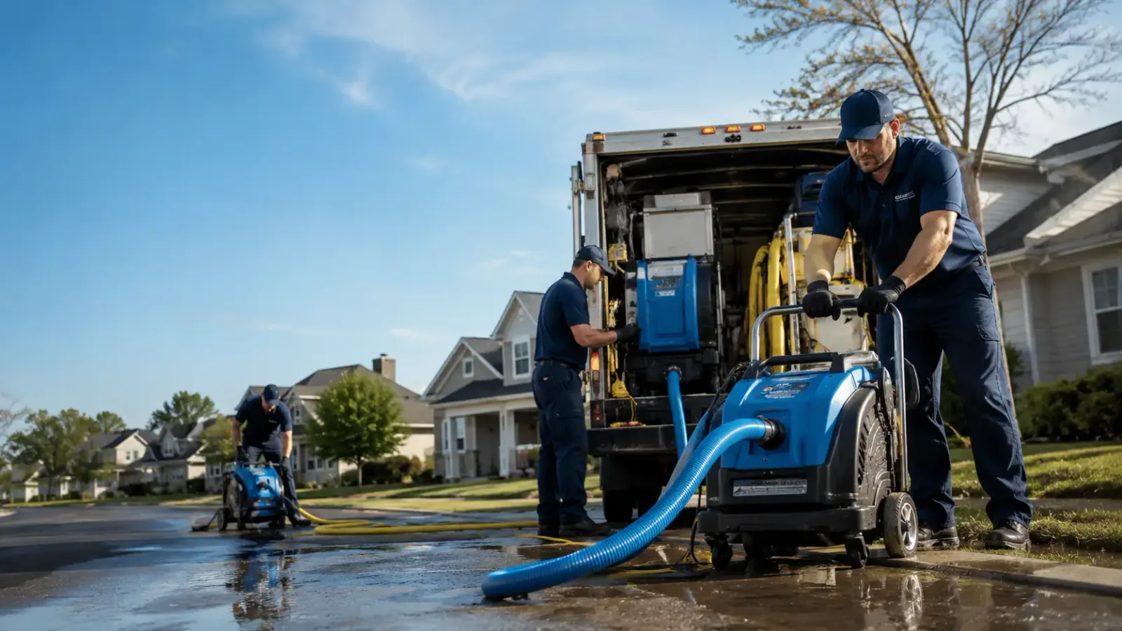 Flood Damage Cleanup in Bloomingrose, WV
